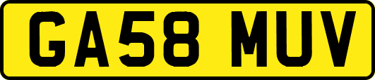 GA58MUV