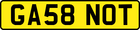 GA58NOT