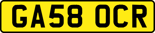 GA58OCR