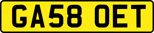 GA58OET