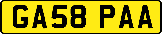 GA58PAA