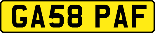 GA58PAF
