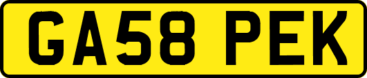 GA58PEK