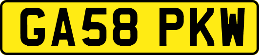 GA58PKW