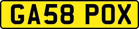 GA58POX