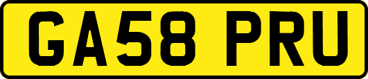 GA58PRU
