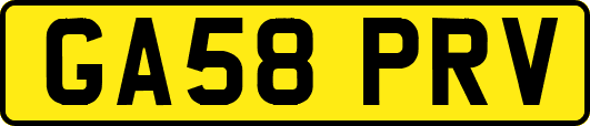 GA58PRV
