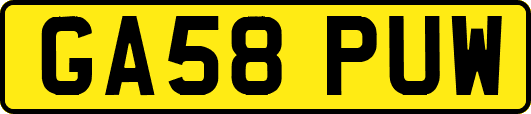 GA58PUW