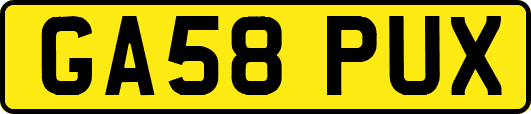 GA58PUX