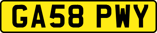 GA58PWY