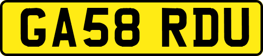 GA58RDU