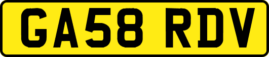 GA58RDV