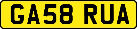 GA58RUA