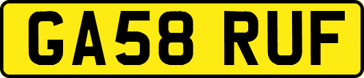 GA58RUF