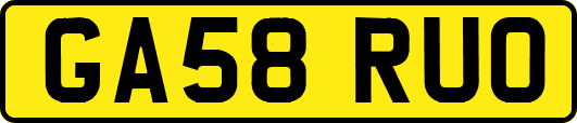 GA58RUO