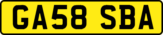 GA58SBA