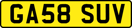 GA58SUV
