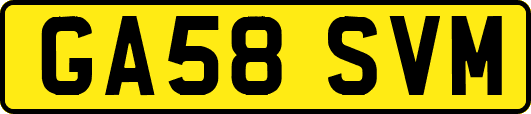 GA58SVM