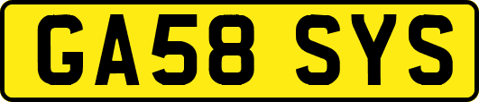 GA58SYS