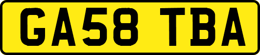 GA58TBA