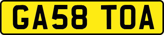 GA58TOA
