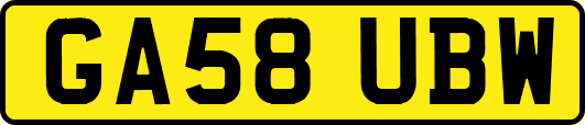GA58UBW