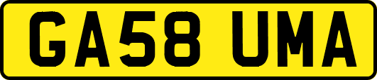 GA58UMA