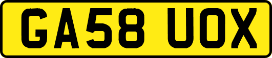 GA58UOX