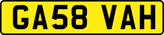 GA58VAH