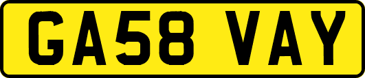 GA58VAY