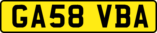 GA58VBA