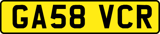 GA58VCR