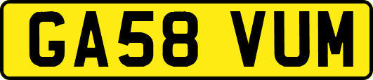 GA58VUM