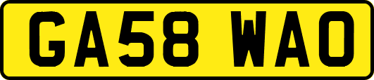 GA58WAO