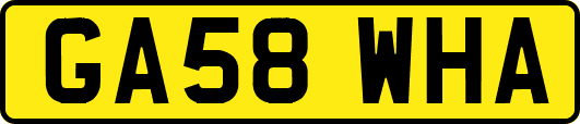 GA58WHA