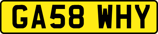 GA58WHY