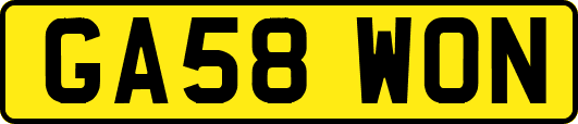 GA58WON