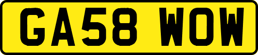 GA58WOW