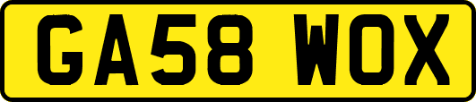 GA58WOX