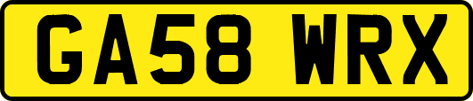 GA58WRX