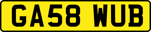 GA58WUB