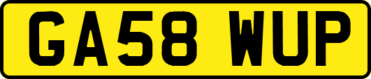 GA58WUP