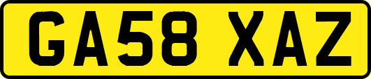 GA58XAZ