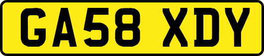 GA58XDY