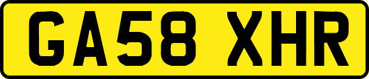 GA58XHR