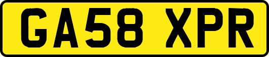 GA58XPR