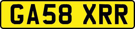 GA58XRR