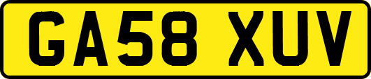 GA58XUV