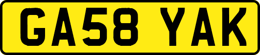 GA58YAK