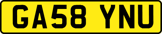 GA58YNU